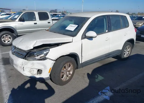 2013 Volkswagen Tiguan S z USA, uszkodzony, nr VIN WVGAV7AX9DW531514